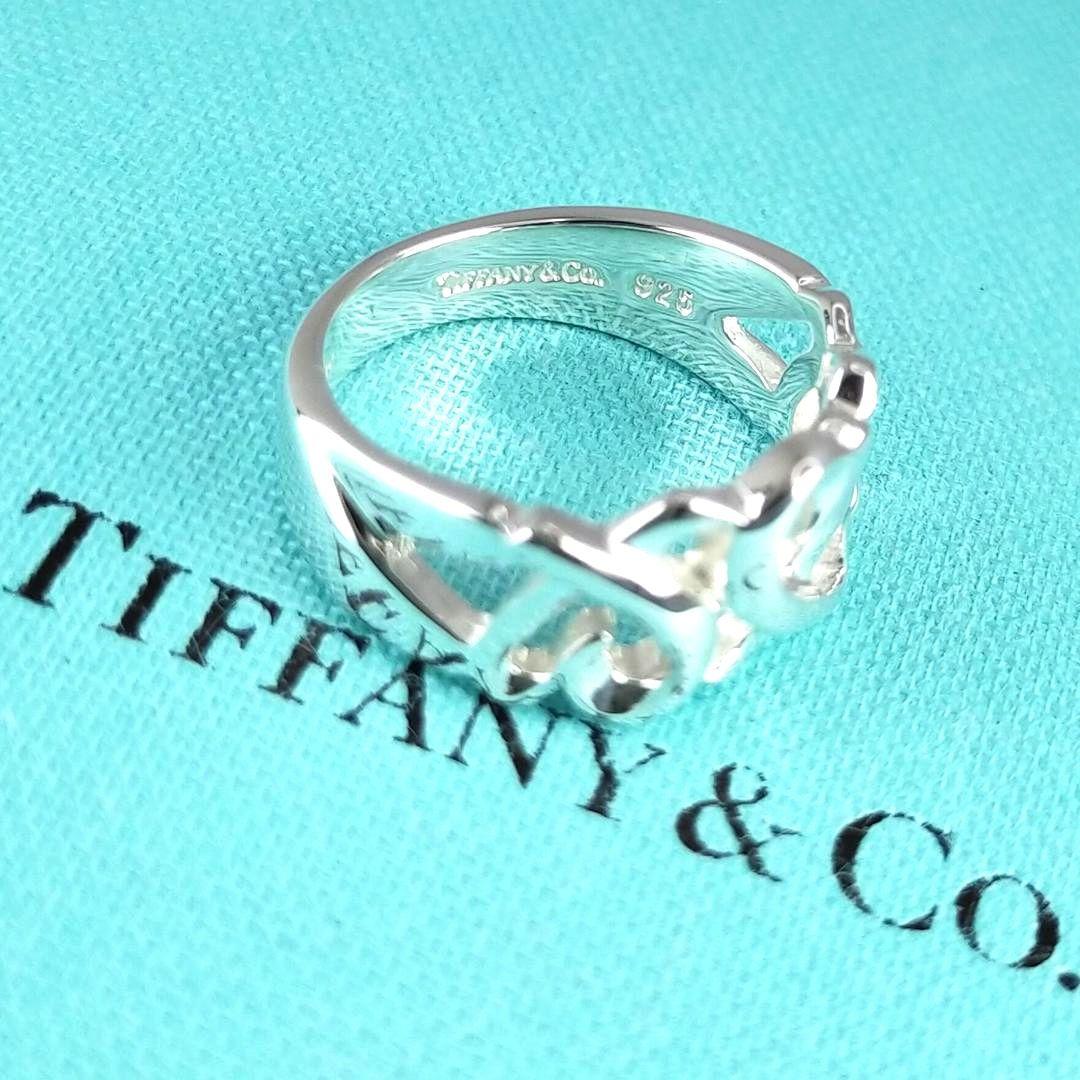 ◆SALE◆【ティファニー】ラビングハート　トリプル　10号　2280