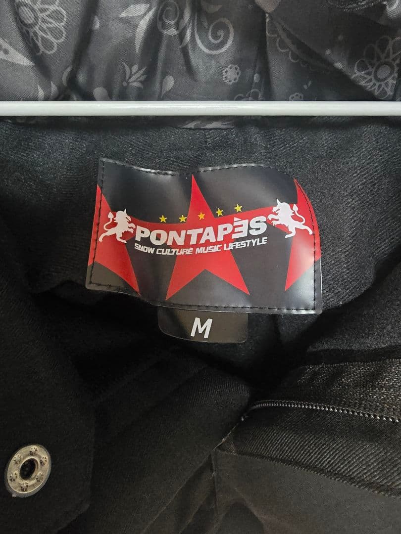 お値下げ可　ポンタペス　大きめ　スノーボードウェア　上下セットＭサイズ