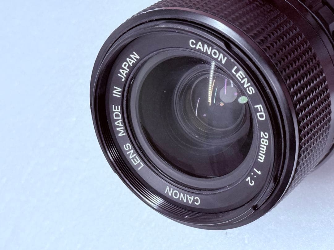 Canon New FD 28mm F2 動作確認済 単焦点レンズ