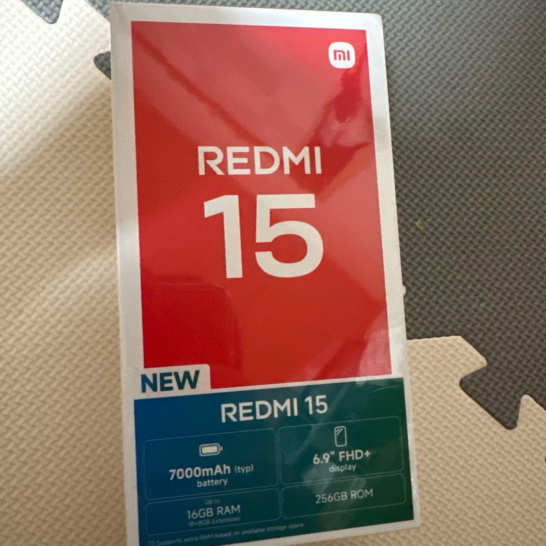 スマートフォン本体 Xiaomi Redmi 15 Titan Gray 16GB /256GB