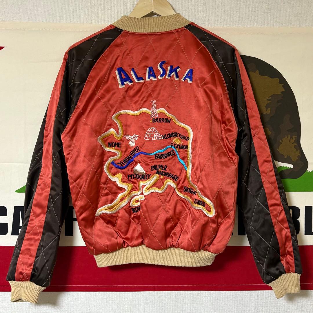90s 希少M品番 テーラー東洋 アラスカジャン 別珍 サイズ L リバーシブル