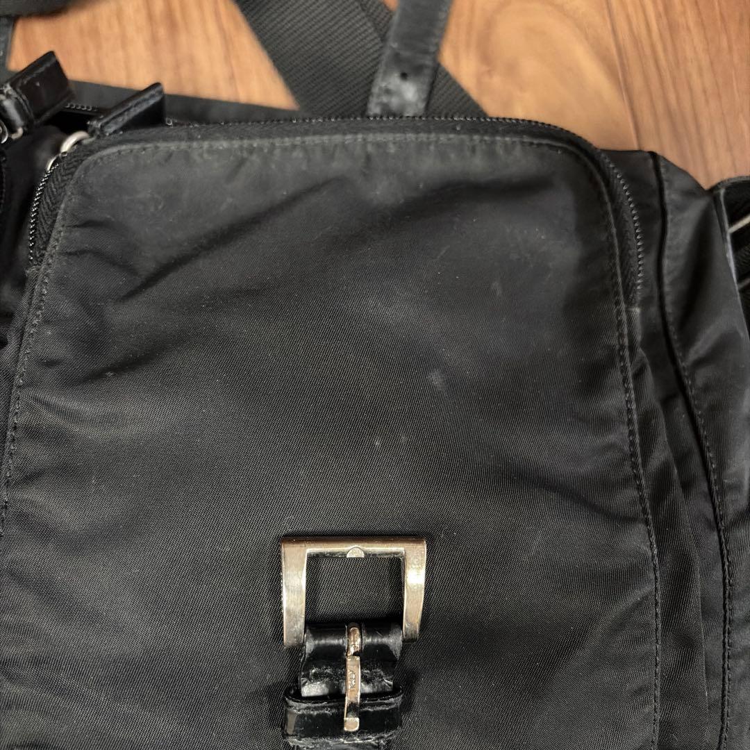 PRADA プラダ ナイロン メッセンジャーバック ジャンク品　BT1738