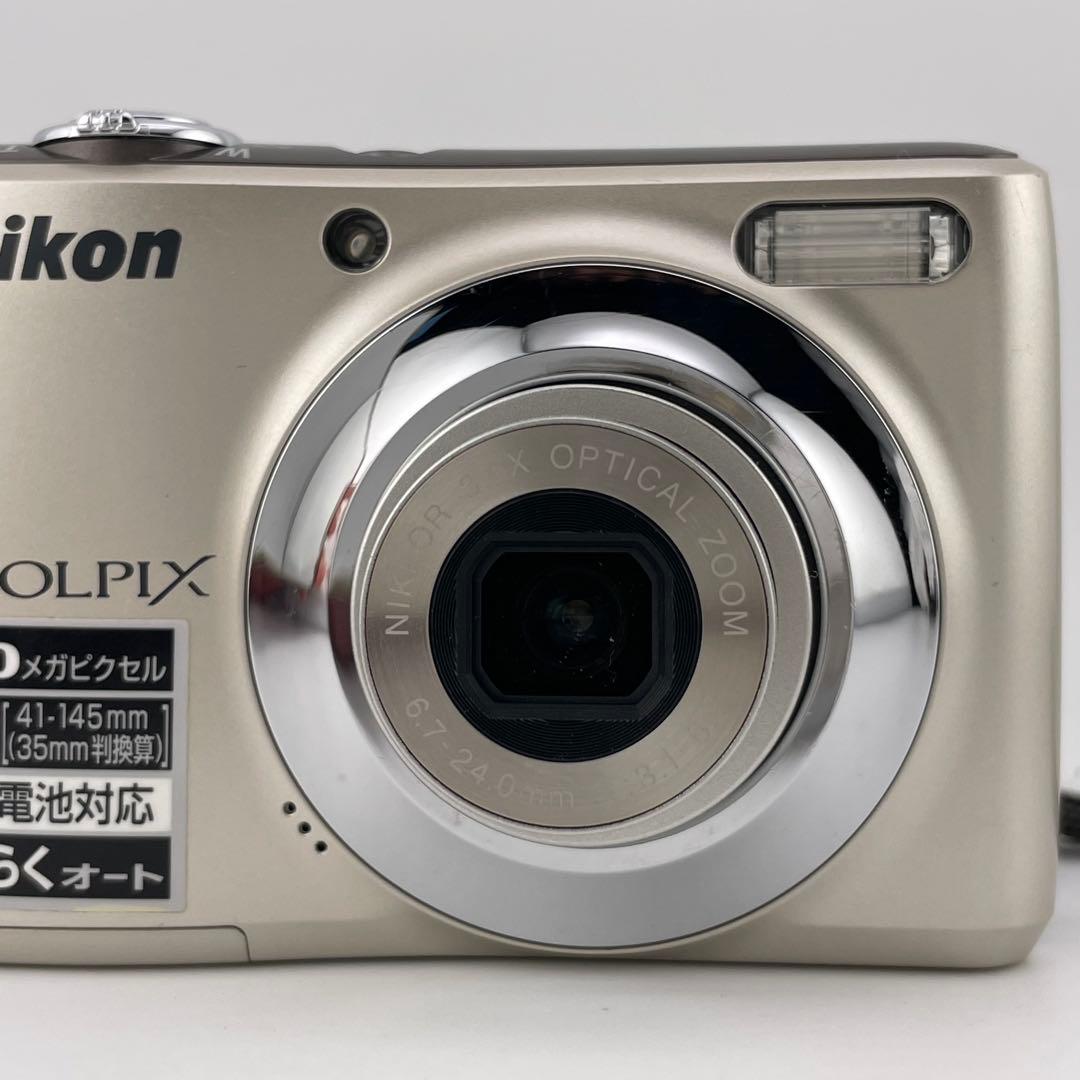 実写美⭕️【動作確認済】Nikon COOLPIX L21 デジカメ　シルバー