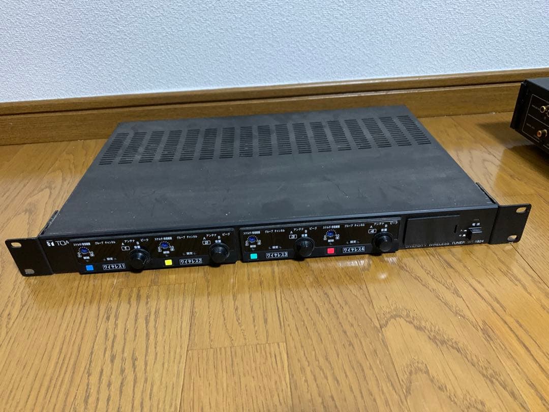 動作品　TOA　ダイバシティワイヤレスチューナー　WT-1824