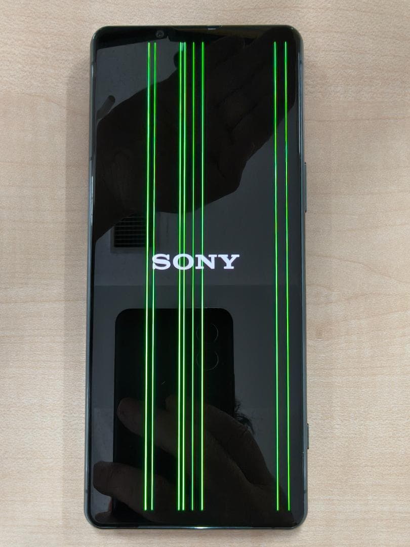 SONY Xperia 5 III 256GB グリーン 液晶保護ガラス付