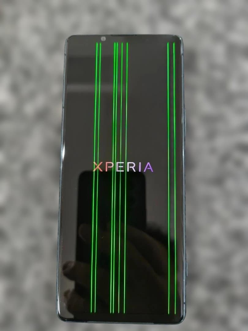 SONY Xperia 5 III 256GB グリーン 液晶保護ガラス付