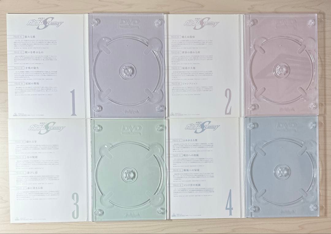 機動戦士ガンダムSEED・SEED DESTINY　DVD全巻セット　特典付き