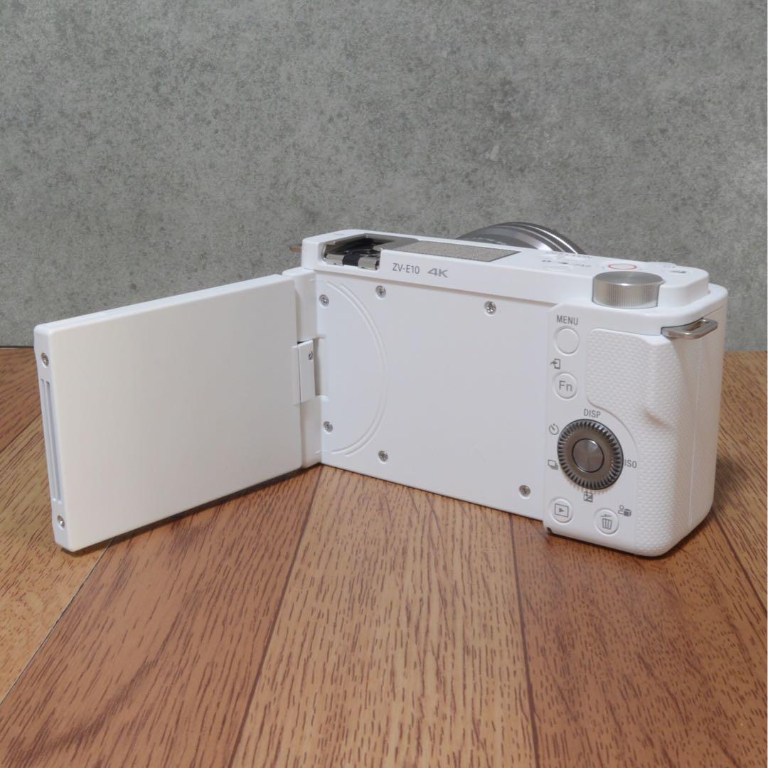 SONY VLOGCAM ZV-E10 ホワイト