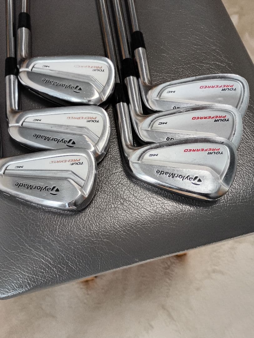 テーラーメイド　ツアープリファード MC 6本セット　KBSシャフト(S）