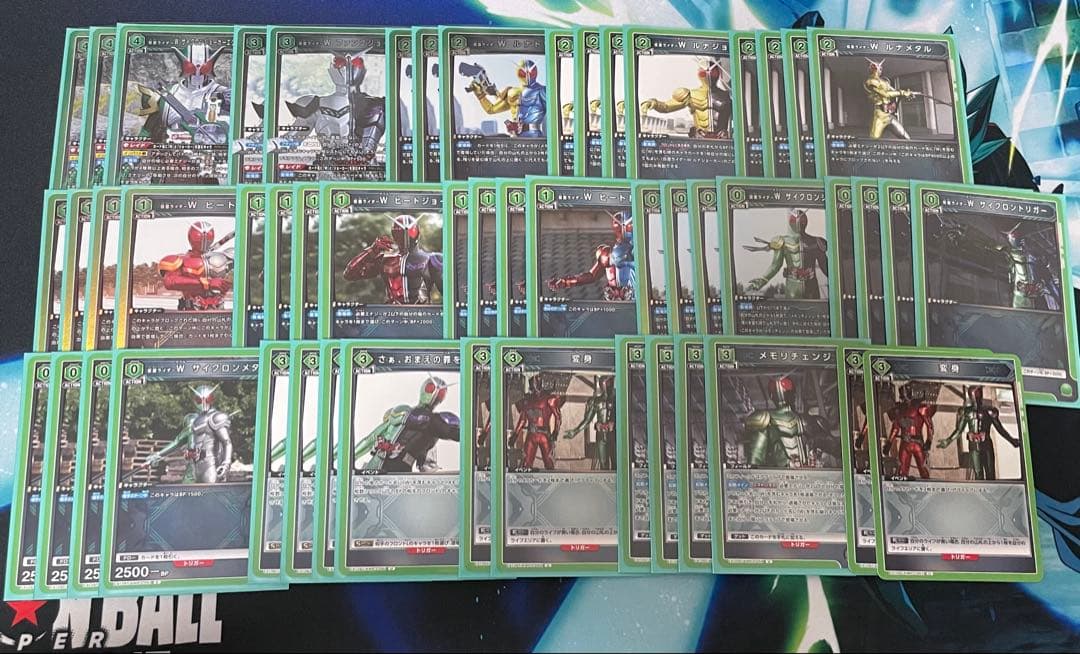 ユニオンアリーナ 仮面ライダーW デッキ パーツ