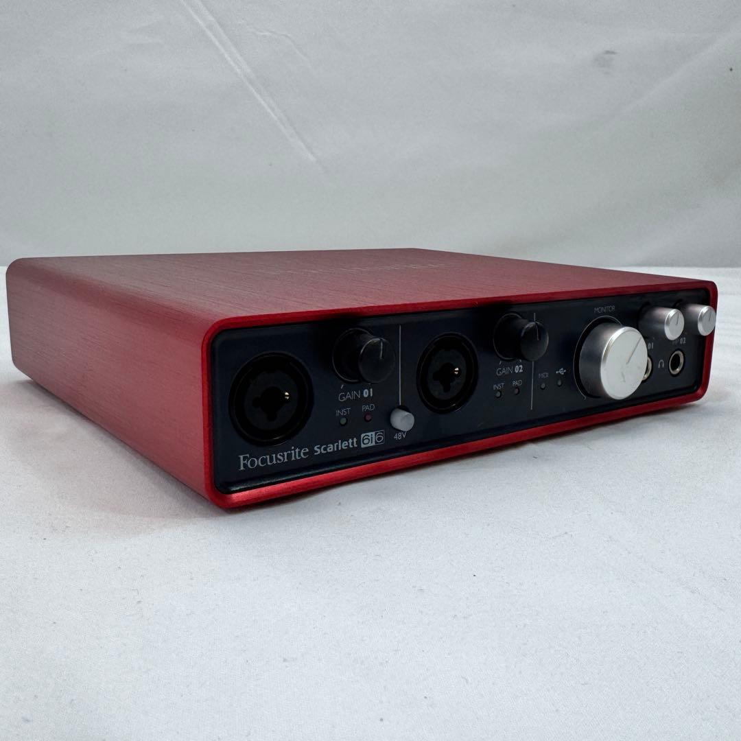 FOCUSRITE Scarlett 6i6 G2 オーディオインターフェイス