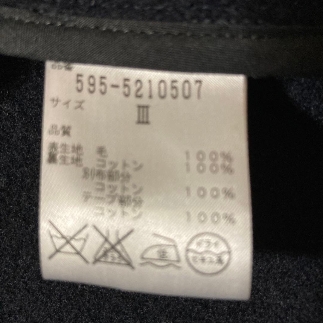 MHL. ダッフルコート　ロング丈　メルトン　丸襟　マーガレットハウエル　L