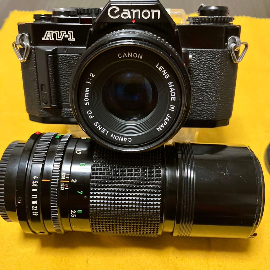 Canon AV-1 フィルムカメラ レンズ付き
