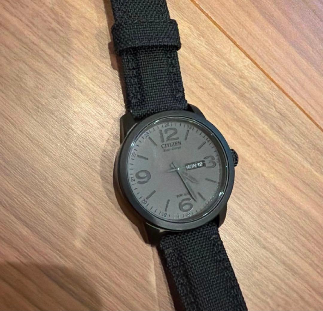 CITIZEN Eco-Drive ブラック 時計　BM8475-00F