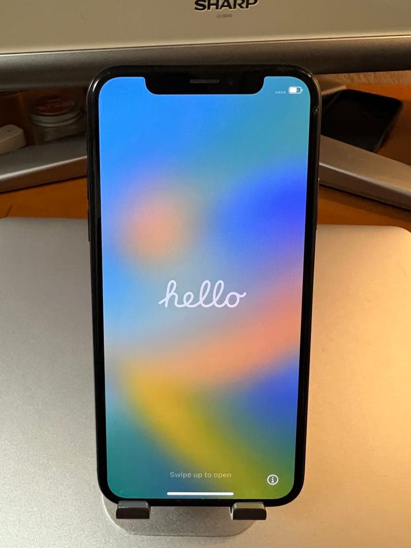 Apple iPhone X スペースグレー 64gb