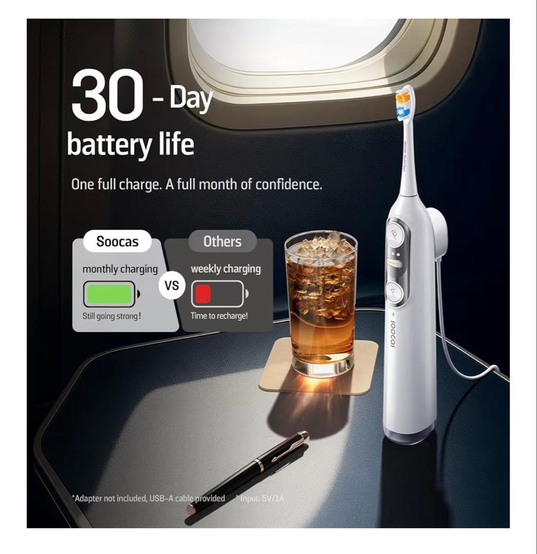 Soocas NEOS II – 音波式電動歯ブラシ＆口腔洗浄器