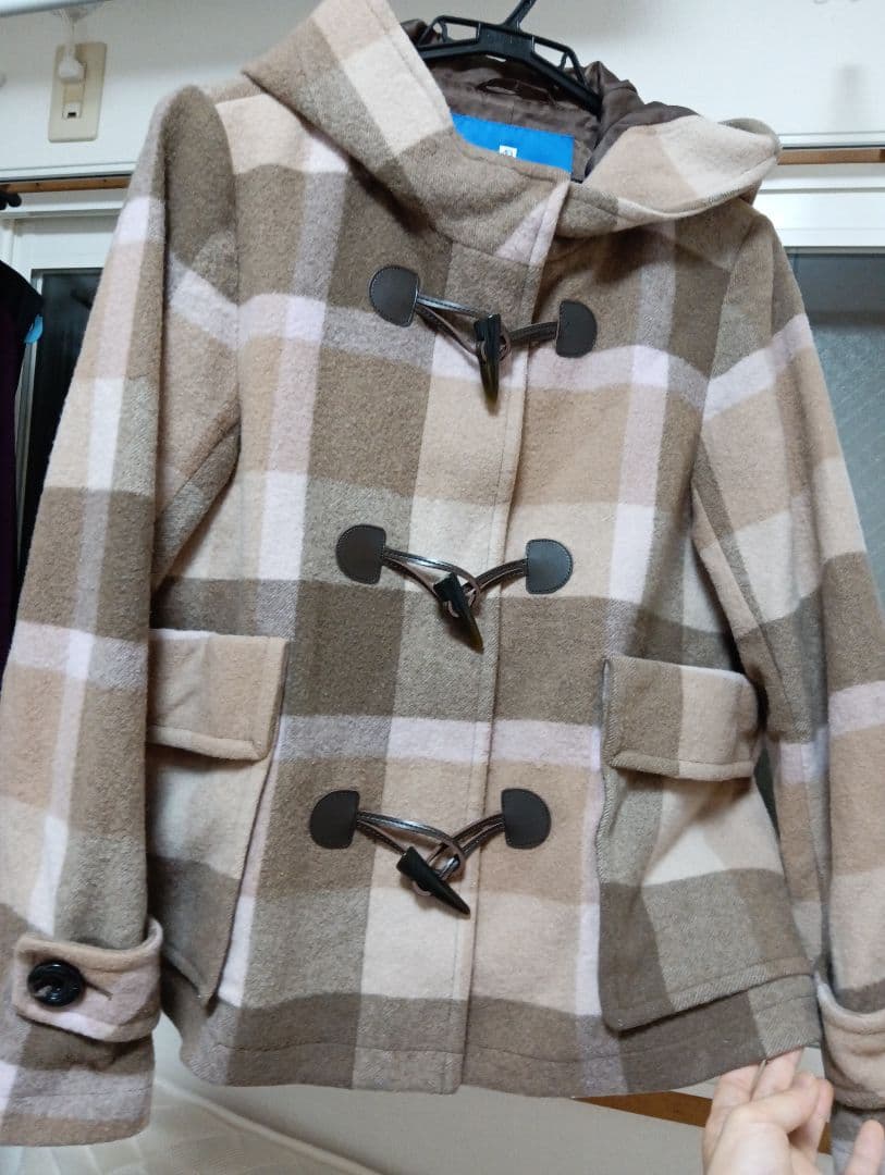 ブルーレーベルクレストブリッジ ショート ダッフルコート 38