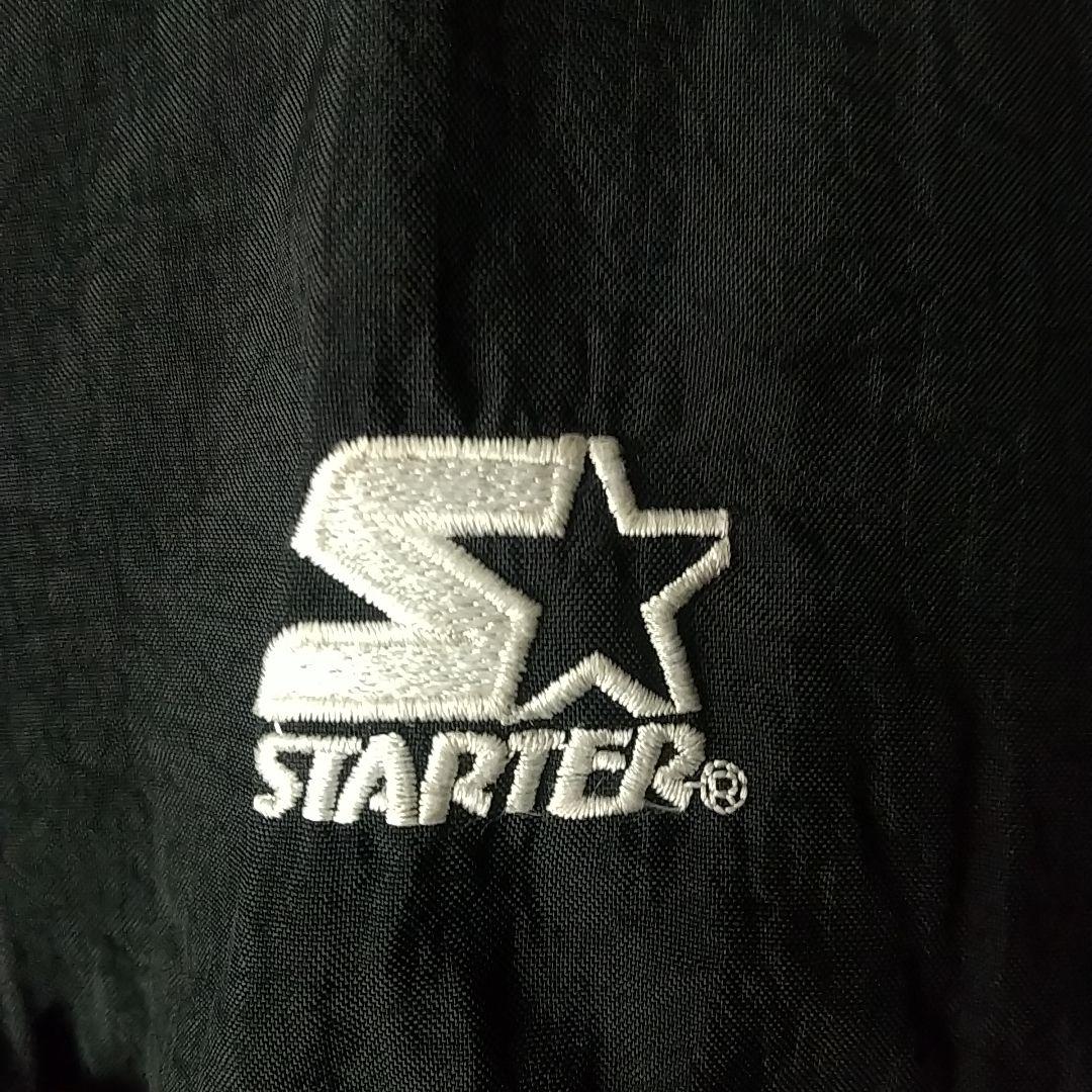 スターター 刺繍 ケンタッキー 中綿 ハーフジップ アノラック ジャケット