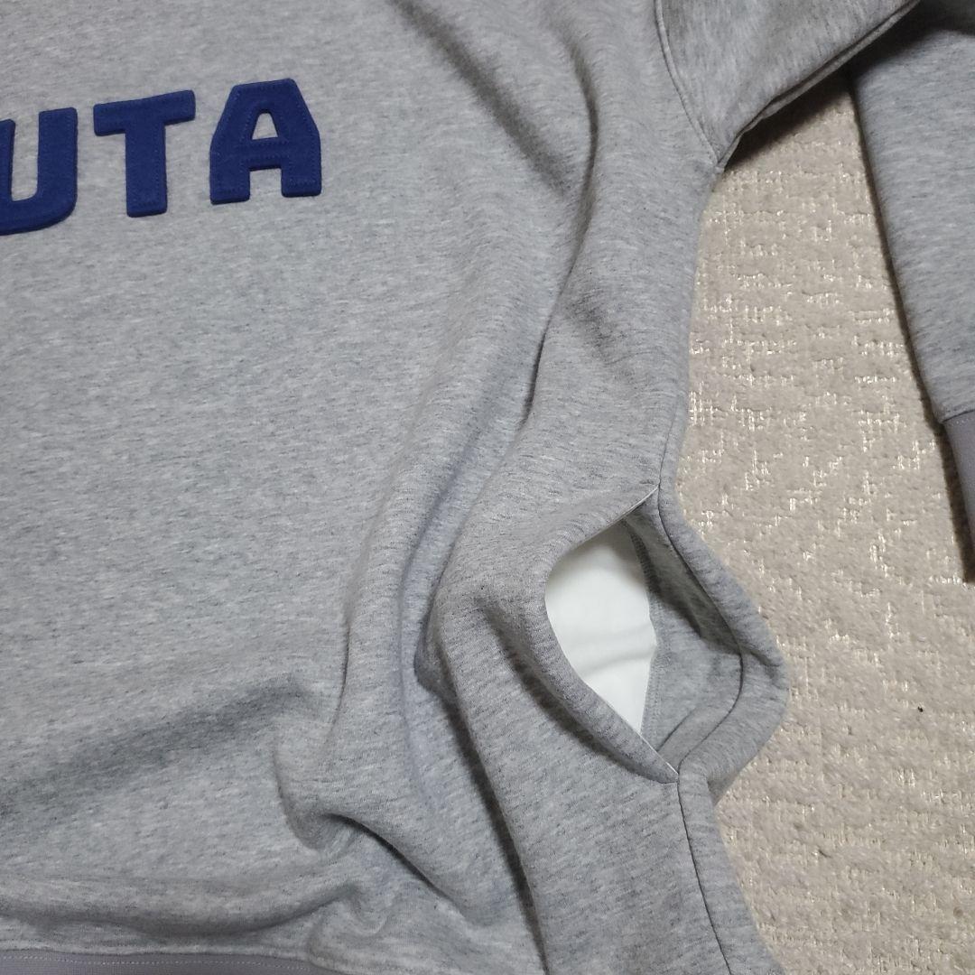 【みみ】muta MARINE　クルーネックスウェット　サイズ7　グレー