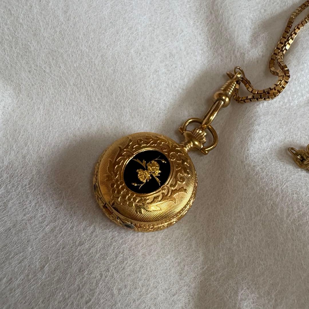 BUCHERERブッフェラー 懐中時計 ペンダントウォッチ アンティーク スイス