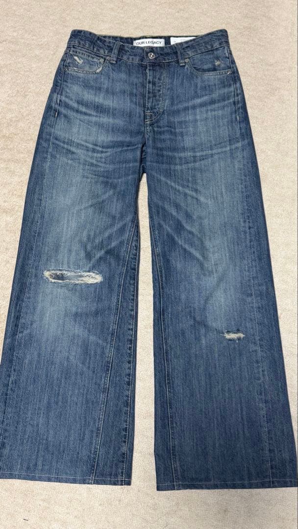 こた様 OUR LEGACY TREBLE CUT デニム 25