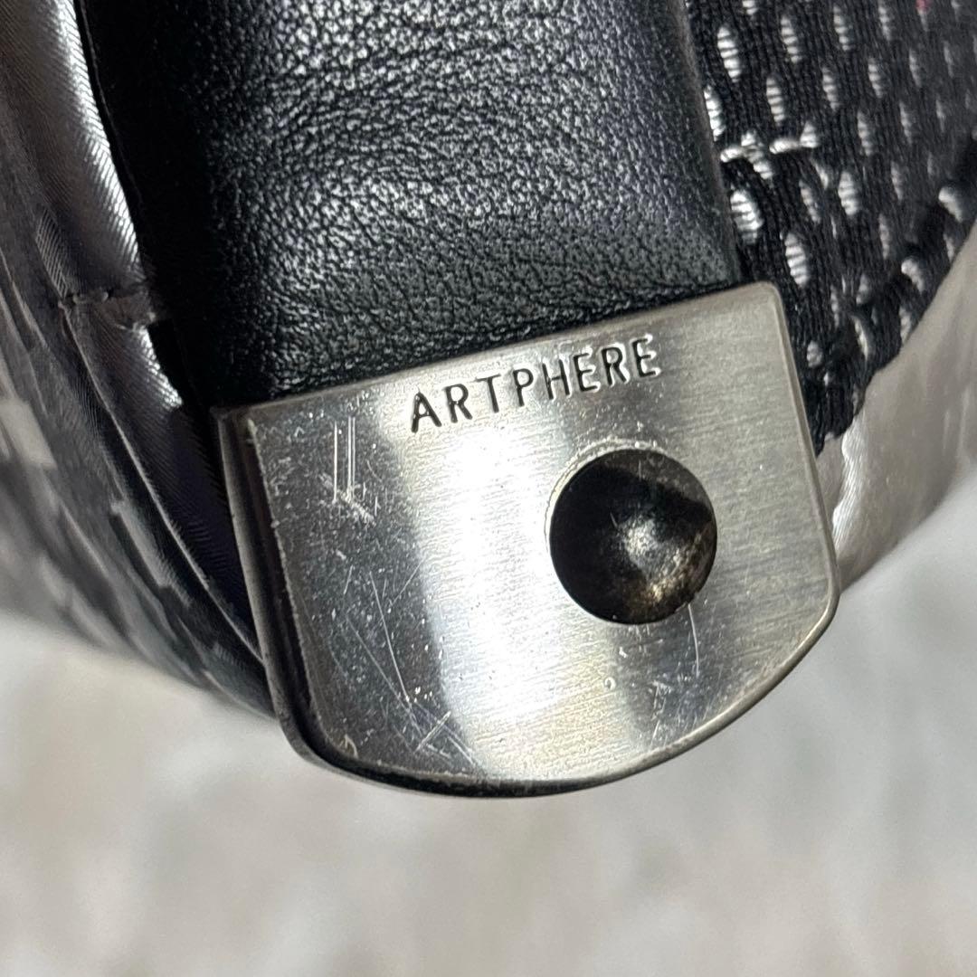 【美品】アートフィアー ダレスバッグ ドンジョバンニ 2WAYカーボンフラッシュ
