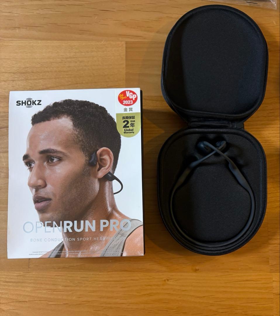 SHOKZ OPENRUN PRO 骨伝導イヤホン