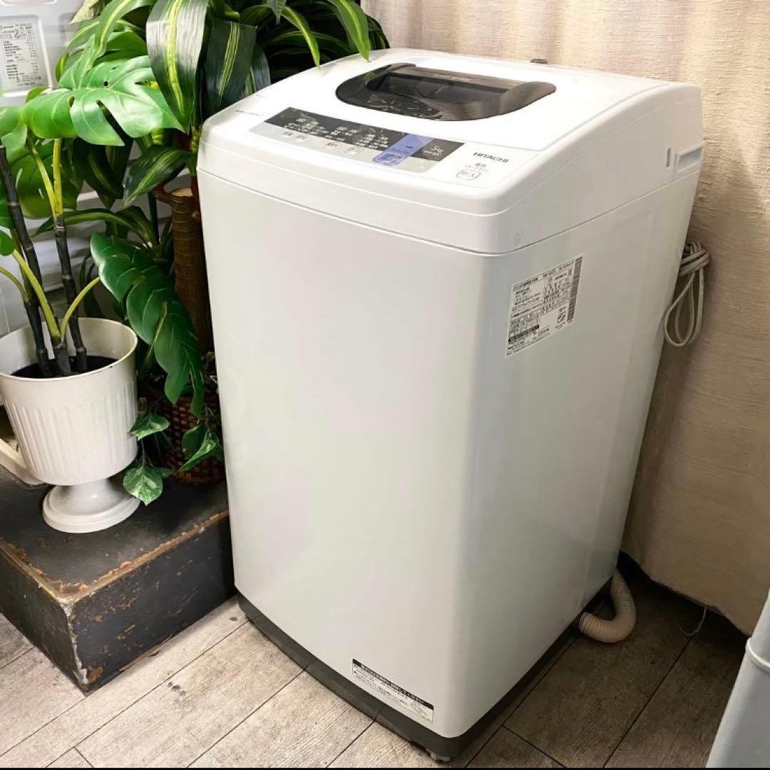 訳あり☆メルカリでも安心の日本メーカー、安くてもキチンと使える洗濯機が届きます