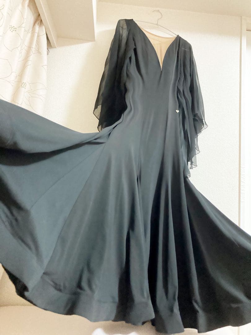 TID 社交ダンス　ワンピース　ドレス　L