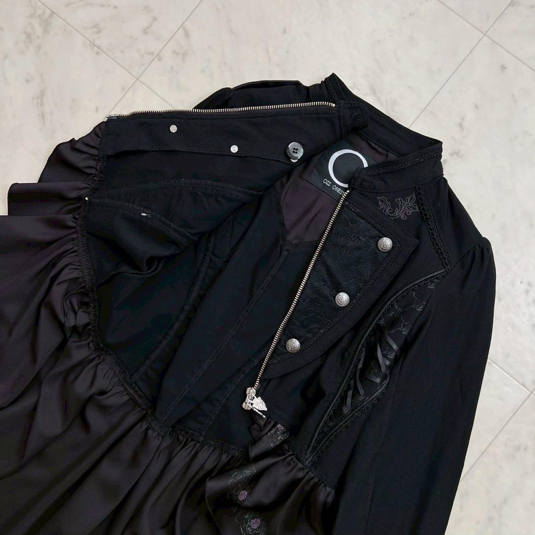 定価3万 OZZ ONESTE RoseFesta ジャケット 燕尾 刺繍 黒