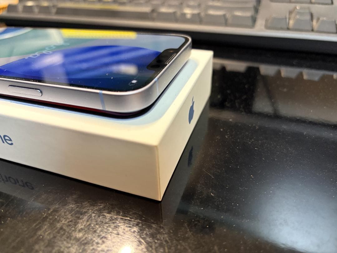 iPhone 14 128GB ブルー 中古美品 バッテリー 92%