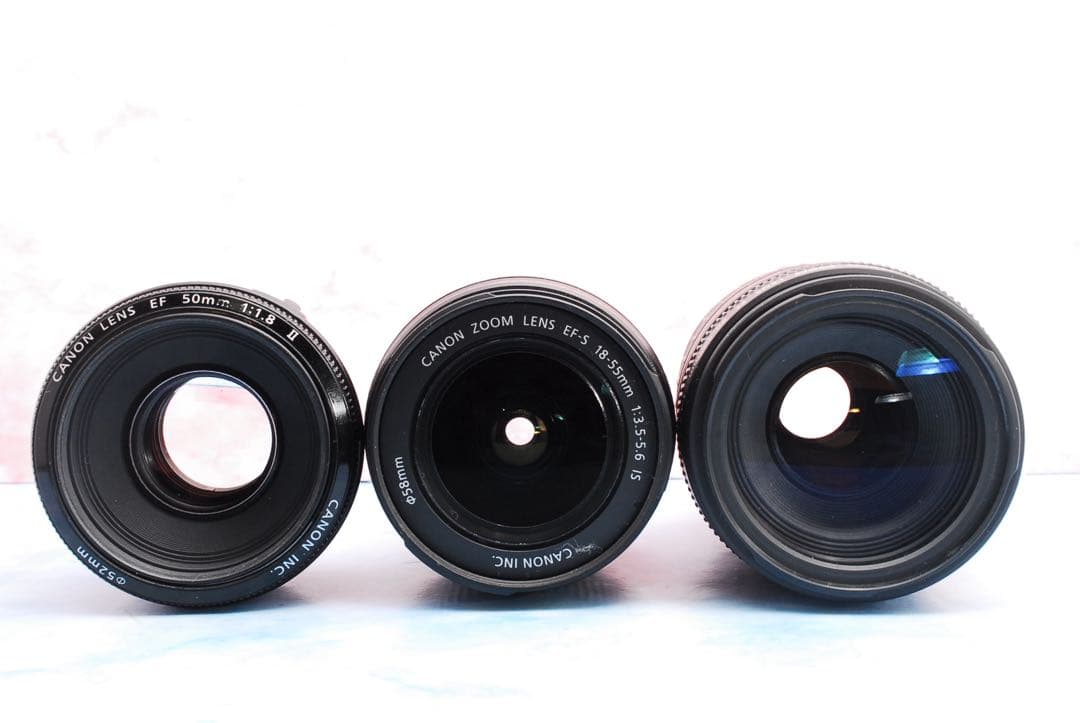 キャノン Kiss X10☆一眼レフカメラ☆単焦点＆標準＆超望遠☆バッグ付