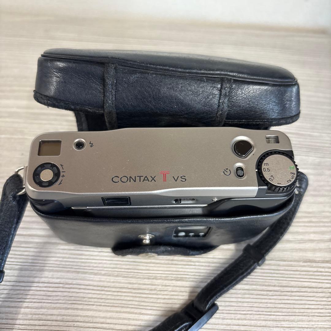 CONTAX コンパクトカメラ Carl Zeissレンズ　TVS ジャンク品