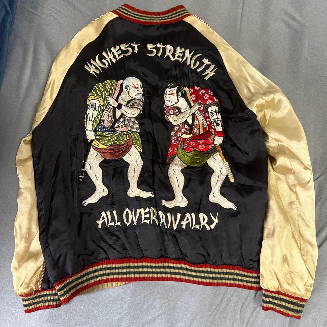 クローズZERO×ワースト×CROPPED HEADS コラボ スカジャン L