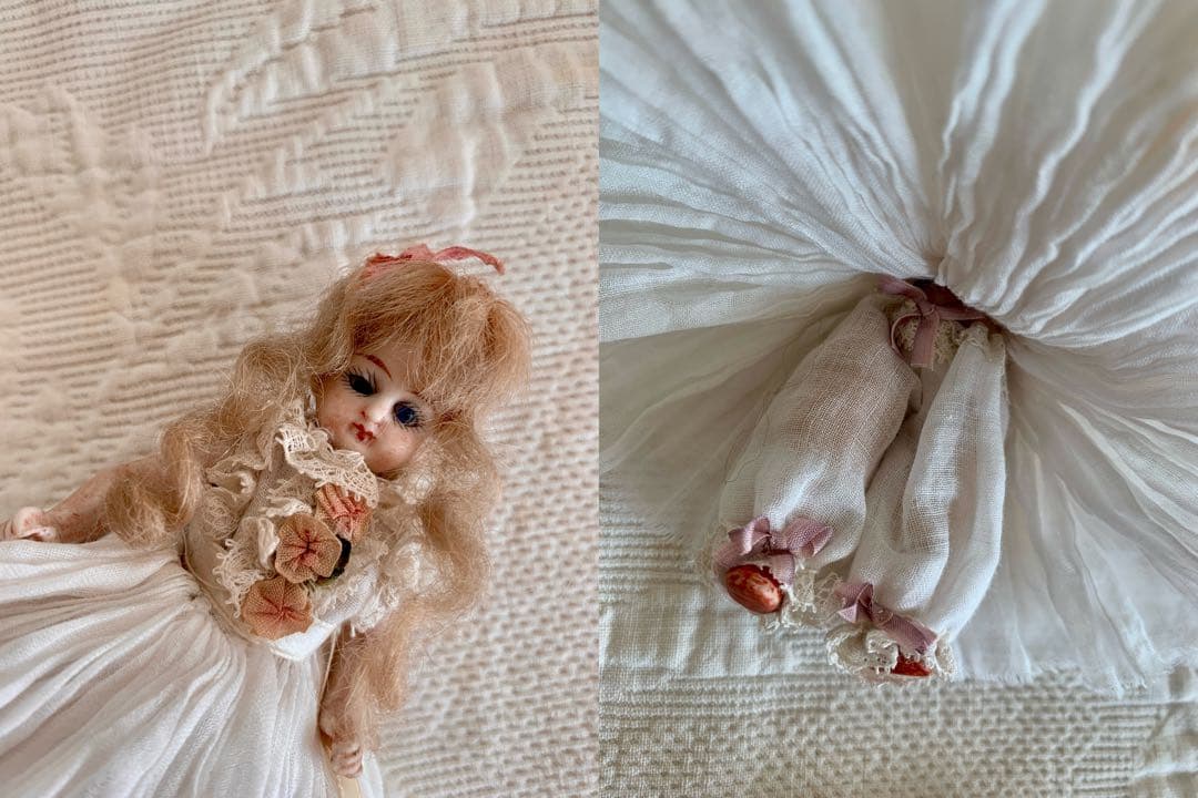 専用ページになります※ロココプレゼンテーションボックスミニョネットビスクドール