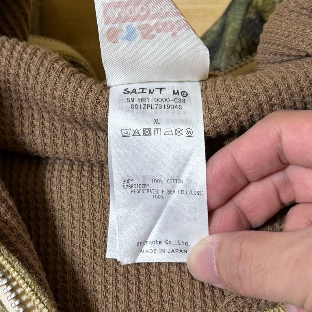 セントマイケル × エイプ ジップパーカー