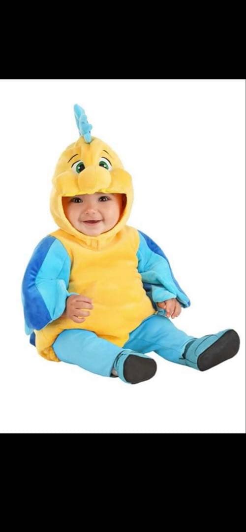 フランダー　アリエル　コスチューム　コスプレ　ロンパース　肩のせキーホルダー付き