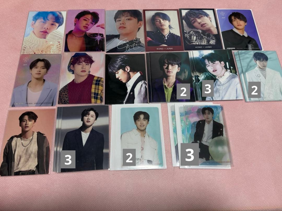 JO1 河野純喜 まとめ売り トレカ(値下げ検討⭕️)