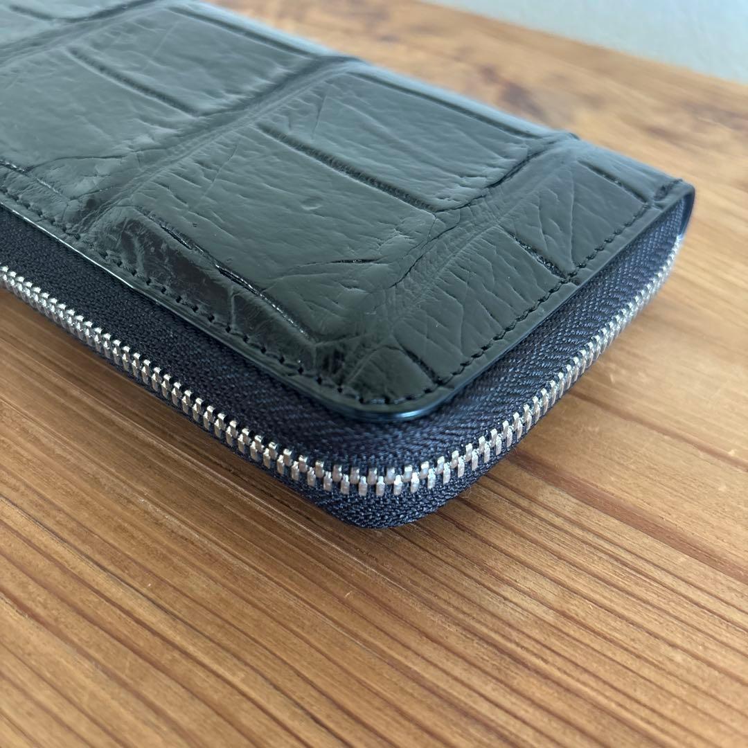 クロコダイル　長財布