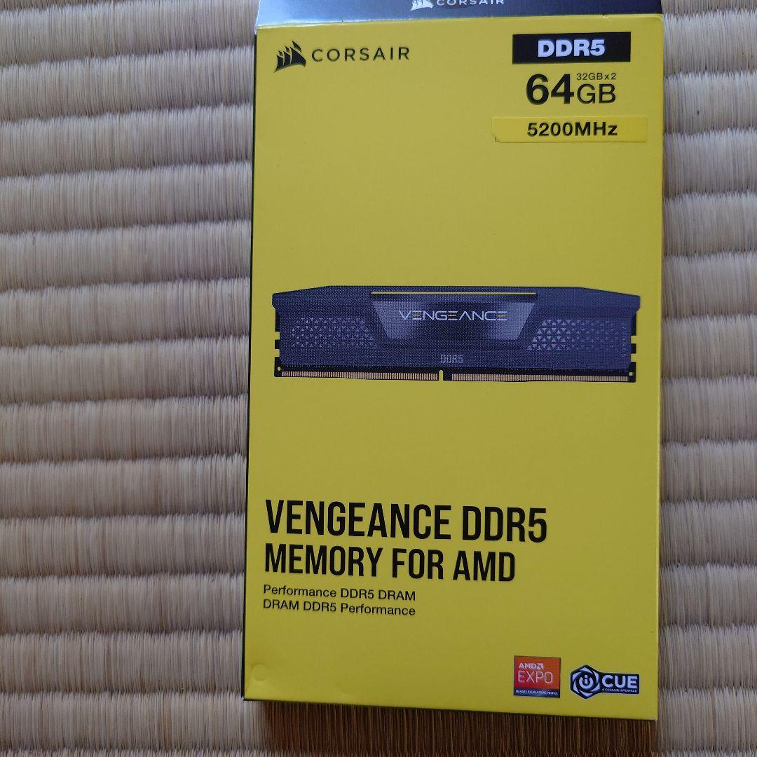 L*e様 CORSAIR VENGEANCE DDR5 64GB 5200MHz