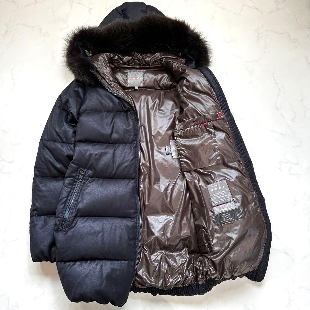 デュベティカ KAPPA アローズ別注 ダウンコート カシミヤ フォックス 38