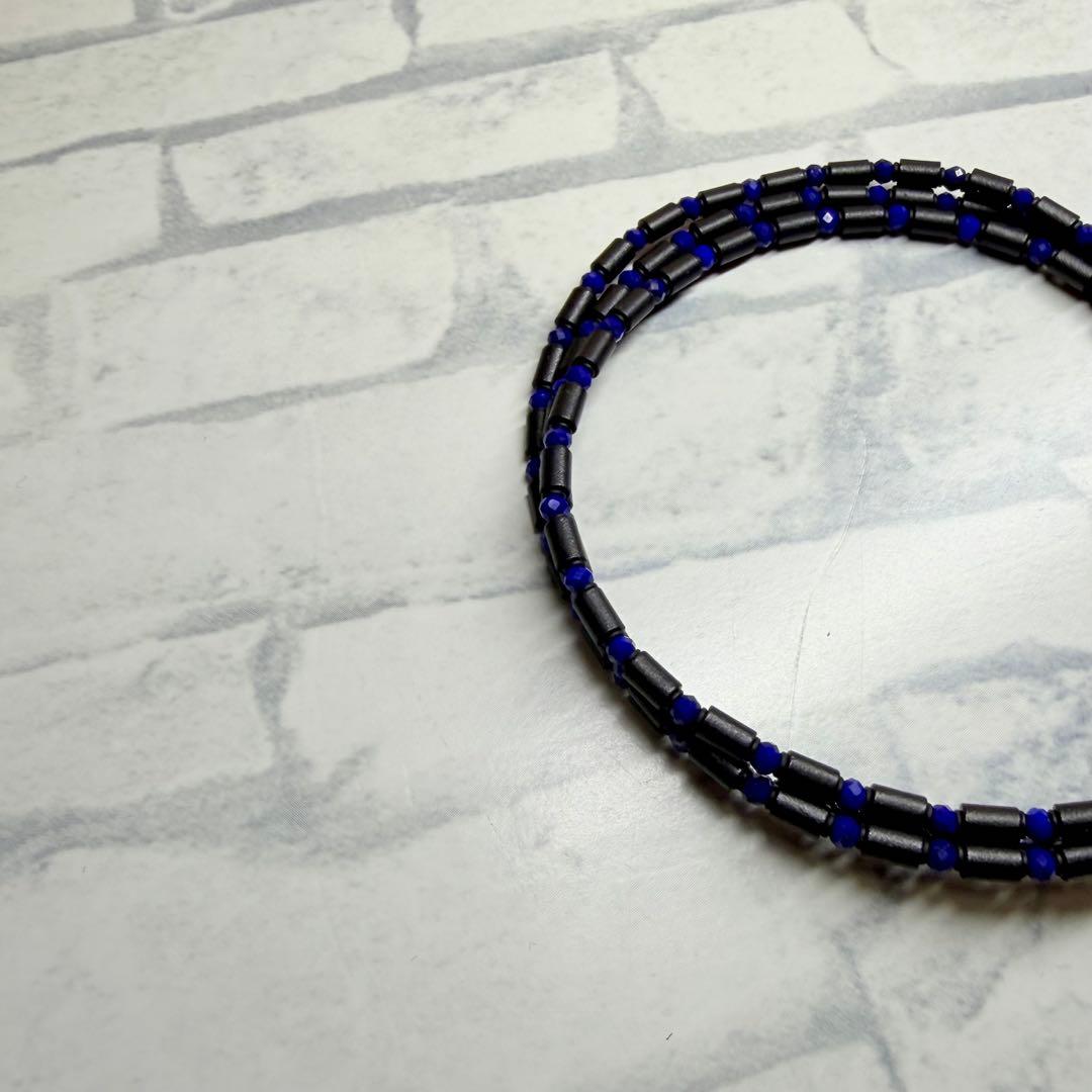 【極美品】コアフォースループ ラピスラズリ CFL70 ブレスレット ブルー