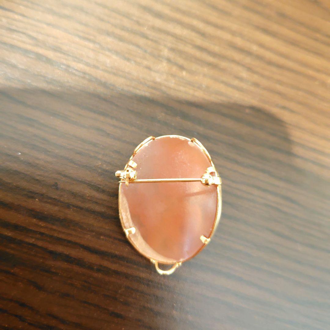 シェルカメオk18保証書付き