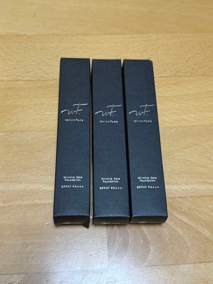 WrinkFade 薬用リンクルカバーファンデーション 3本
