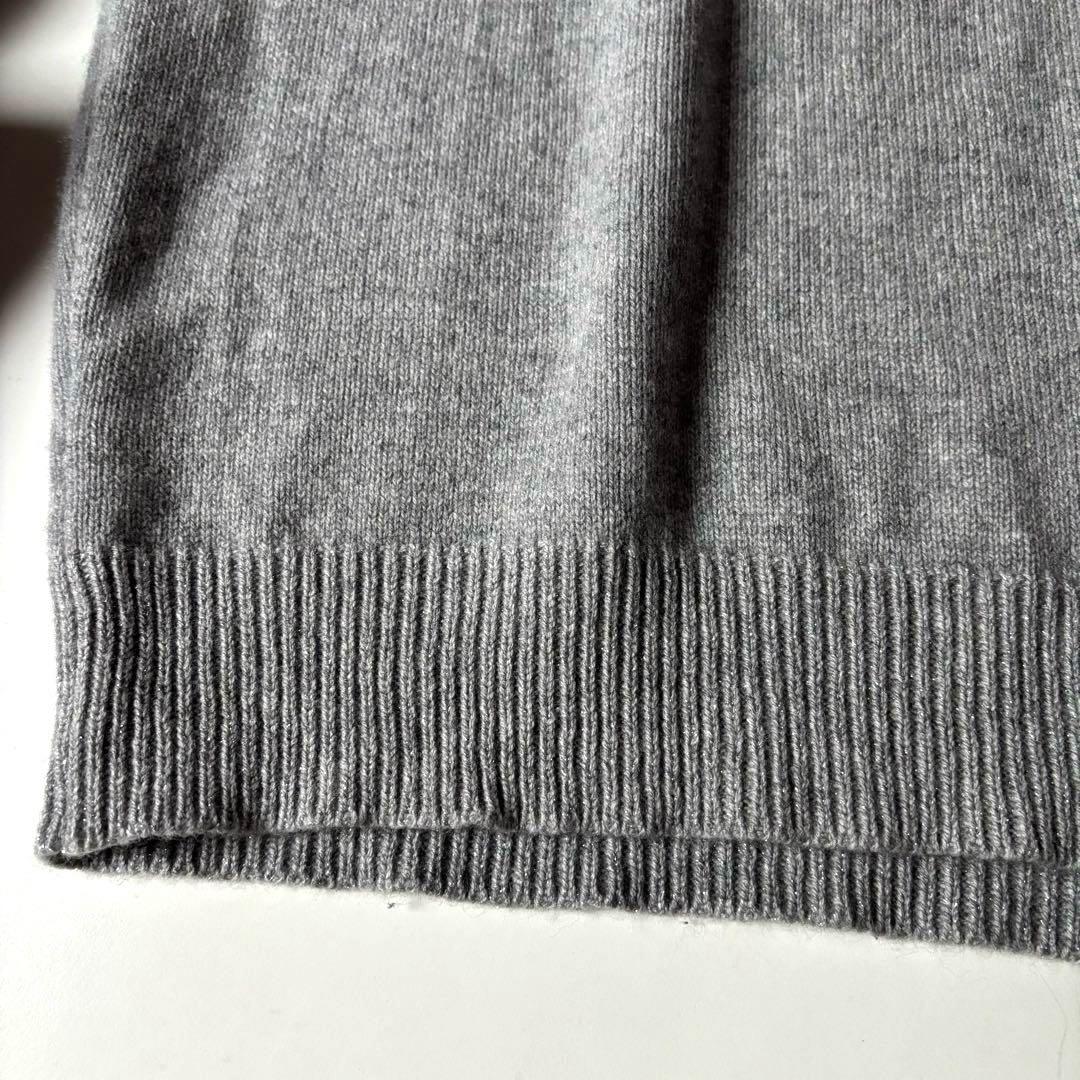 【美品】PESERICO ペセリコ　カシミヤ　シルク　タートルニットワンピース