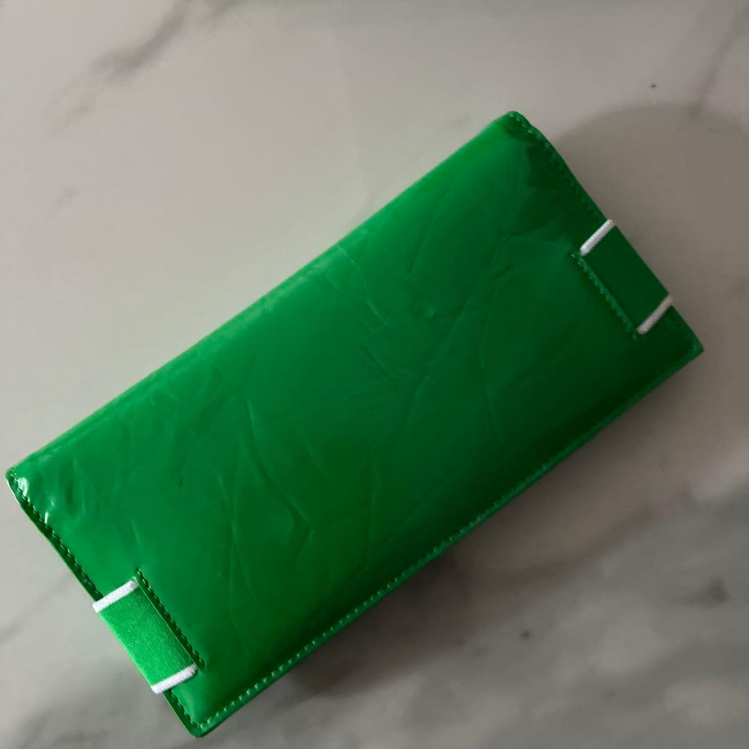 値下げ⭐︎ボッテガべネタ　グリーン長財布　新品未使