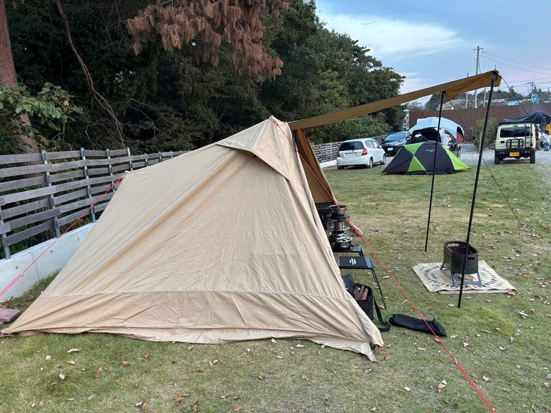 DOD ソロソウルウォウウォウ タンと カンガルーテントS のセット 1回使用