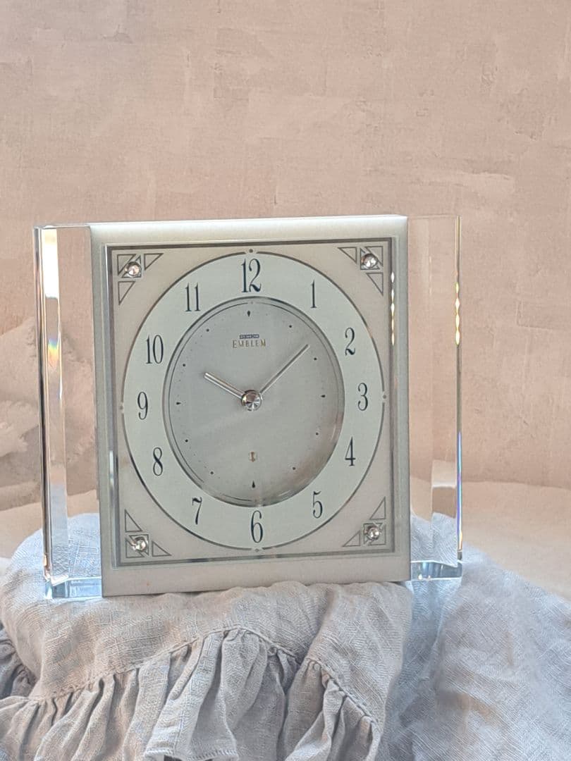 新品　SEIKO EMBLEM 置時計