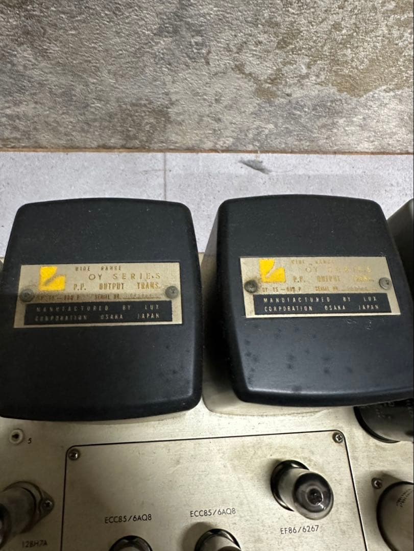 LUXMAN ラックスマンMQ80 真空管 パワーアンプ 40W×2 6336A