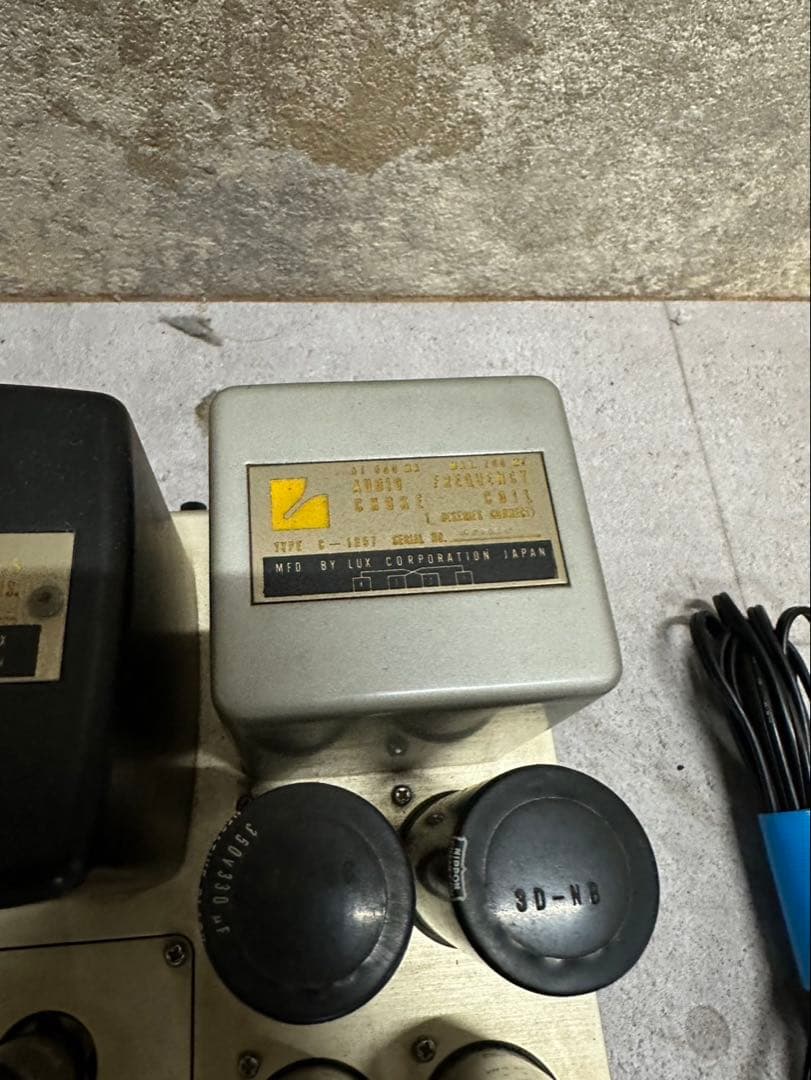 LUXMAN ラックスマンMQ80 真空管 パワーアンプ 40W×2 6336A